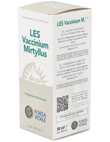 Les Vaccinium Myrtillus Arandano Negro 50Ml.