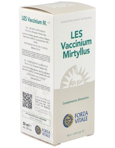 Les Vaccinium Myrtillus Arandano Negro 50Ml.