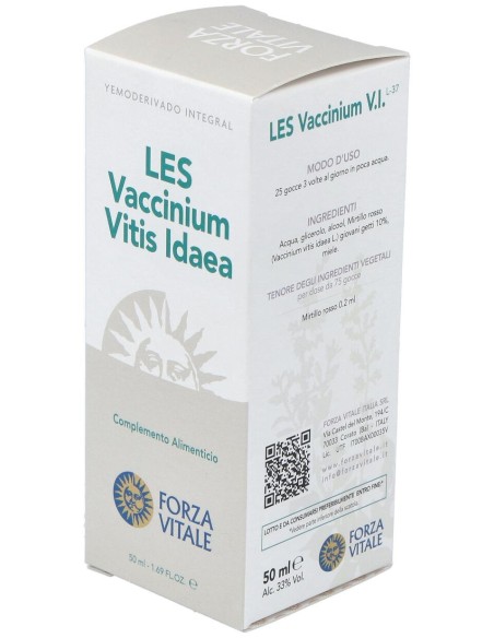 Les Vaccinium Vitis Idaea Arandano Rojo 50Ml.