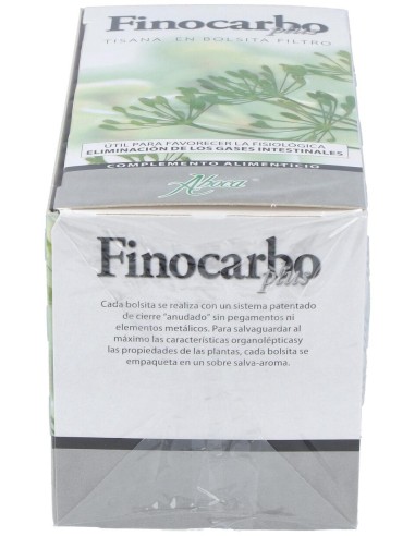 Finocarbo Plus Tisana 20 Bolsitas Aboca