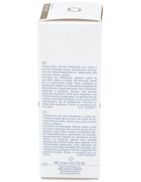 Basiko Emulsión Protectora Spf 50+ Color, 50 Ml