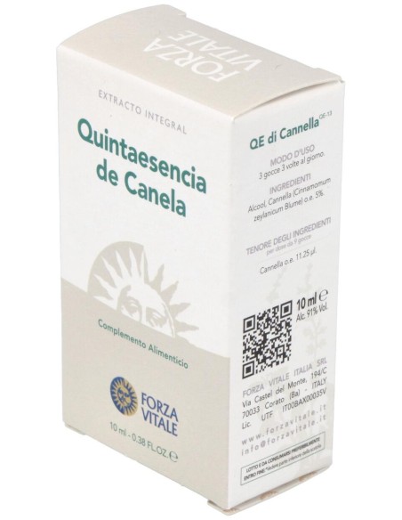 Quinta Esencia Canela (Canella) 10Ml.