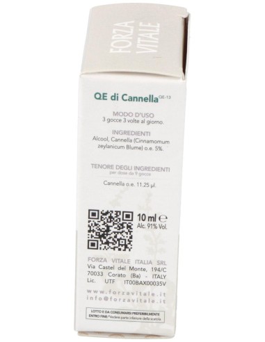 Quinta Esencia Canela (Canella) 10Ml.