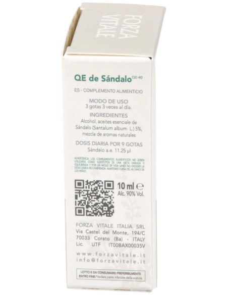 Quinta Esencia Sandalo (Sandalo) 10Ml.