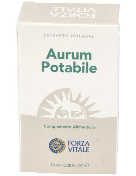 Aurum Potable (Oro) Metal Espagirico 10Ml.