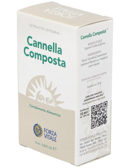 Canela Composta (Plata) Metal Espagirico 10Ml.