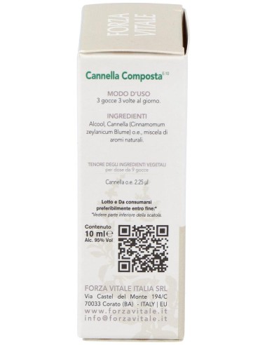 Canela Composta (Plata) Metal Espagirico 10Ml.
