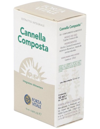 Canela Composta (Plata) Metal Espagirico 10Ml.