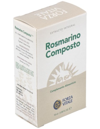 Rosmarino Composto (Plomo) Metal Espagirico 10Ml.