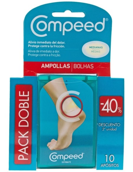 Compeed Ampollas Hidrocoloide, 10 Unidades