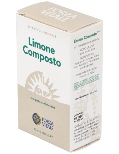 Limone Composto (Hierro) Metal Espagirico 10Ml.