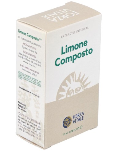 Limone Composto (Hierro) Metal Espagirico 10Ml.