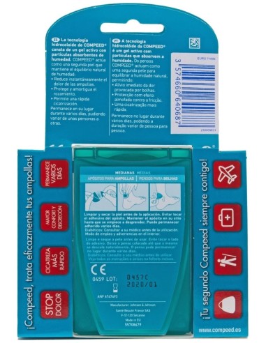 Compeed Ampollas Hidrocoloide, 10 Unidades