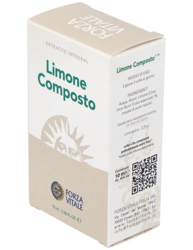 Limone Composto (Hierro) Metal Espagirico 10Ml.