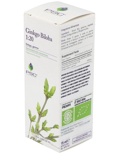 Psc Ginkgo Biloba 15Ml.