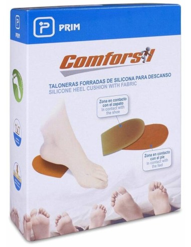 Comforsil Talonera Forrada Para Descanso Talla L, 1 Par