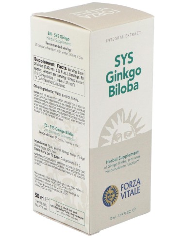 Sys.Ginkgo Biloba 50Ml.