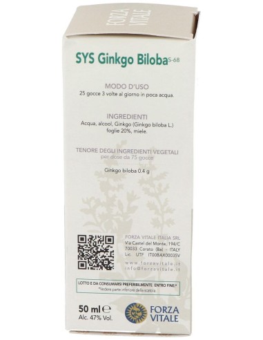 Sys.Ginkgo Biloba 50Ml.
