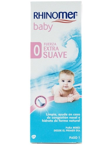 Rhinomer Baby Spray Nasal Fuerza Extra-Suave, 115 Ml