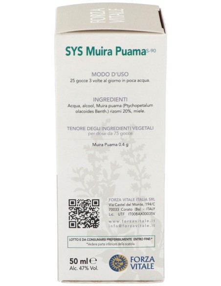 Sys.Muira Puama 50Ml.
