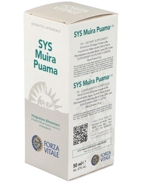 Sys.Muira Puama 50Ml.