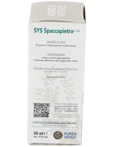 Sys.Spaccapiedtra (Rompepiedra) 50Ml.