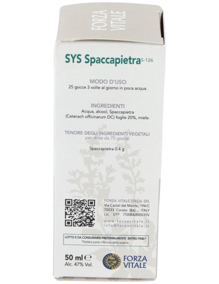 Sys.Spaccapiedtra (Rompepiedra) 50Ml.
