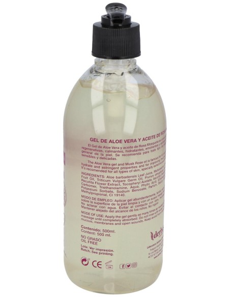 Derbós Gel Aloe Vera Y Rosa Mosqueta 500Ml