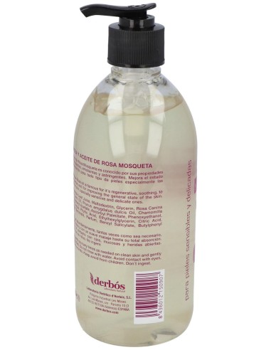 Derbós Gel Aloe Vera Y Rosa Mosqueta 500Ml