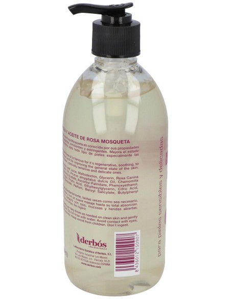 Derbós Gel Aloe Vera Y Rosa Mosqueta 500Ml