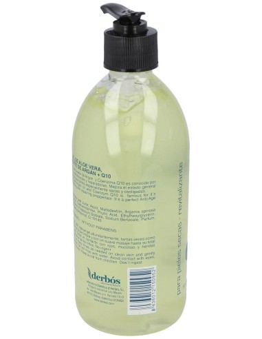 Derbos Gel Aloe Vera Con Argán 500Ml
