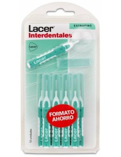 Lacer Cepillo Interdental Extrafino Recto, 10 Uds