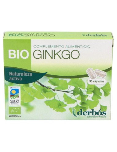 Derbós Bio Ginkgo Biloba 30Cáps
