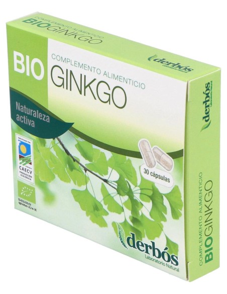 Derbós Bio Ginkgo Biloba 30Cáps