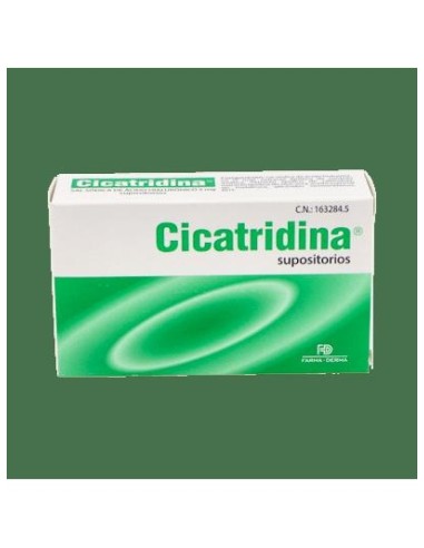 Cicatridina Rubio Supositorios, 10 Uds