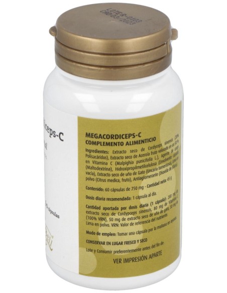 Megacordiceps C (Oruga Vegetal) 60Cap.