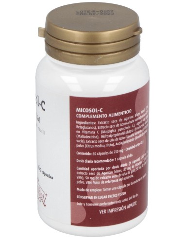Micosol C (Hongo Del Sol) 60Cap.