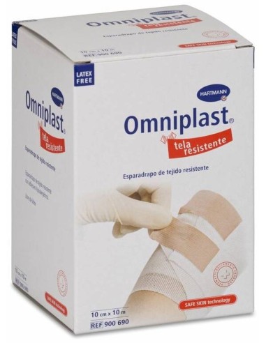 Hartmann Omniplast Esparadrapo Tejido Resistente 10 M X 10 Cm, 1 Ud