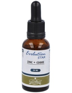 Jellybell Evolution Star Zinc + Cobre 30 Ml