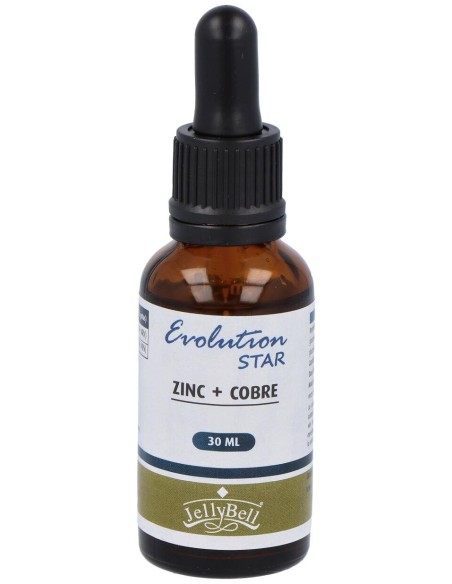 Jellybell Evolution Star Zinc + Cobre 30 Ml