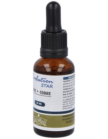 Jellybell Evolution Star Zinc + Cobre 30 Ml