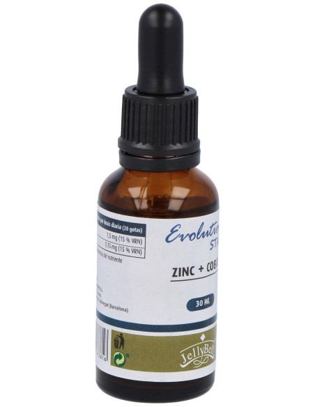 Jellybell Evolution Star Zinc + Cobre 30 Ml