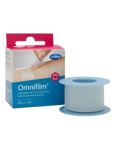 Hartmann Omnifilm Film Esparadrapo Transparente 5 M, 1 Ud