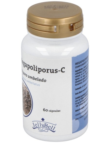 Jellybell Megapoliporus-C 60Caps