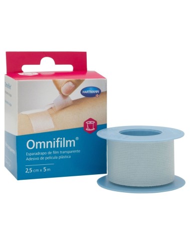 Hartmann Omnifilm Film Esparadrapo Transparente 5 M, 1 Ud