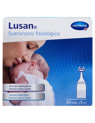 Lusan Suero Fisiológico Nasal 5 Ml, 30 Uds