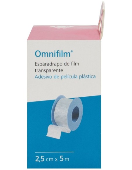 Hartmann Omnifilm Film Esparadrapo Transparente 5 M, 1 Ud