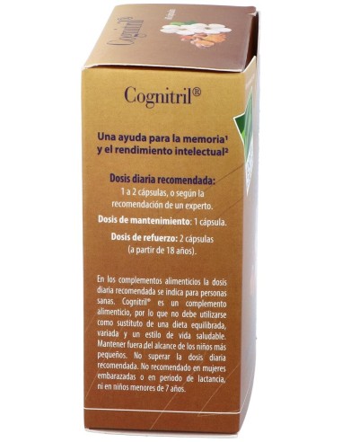 100% Natural Cognitril 60 Cápsulas