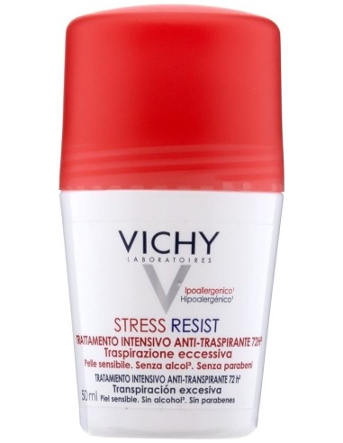 Vichy Stress Resist Tratamiento Antitranspirante 72H 50Ml