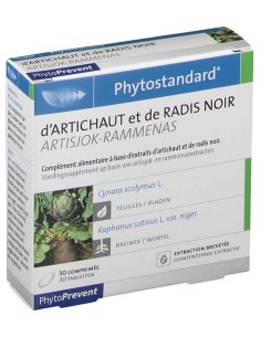 Phytostandard Alcachofa Y Rabano Negro 30 Comp
